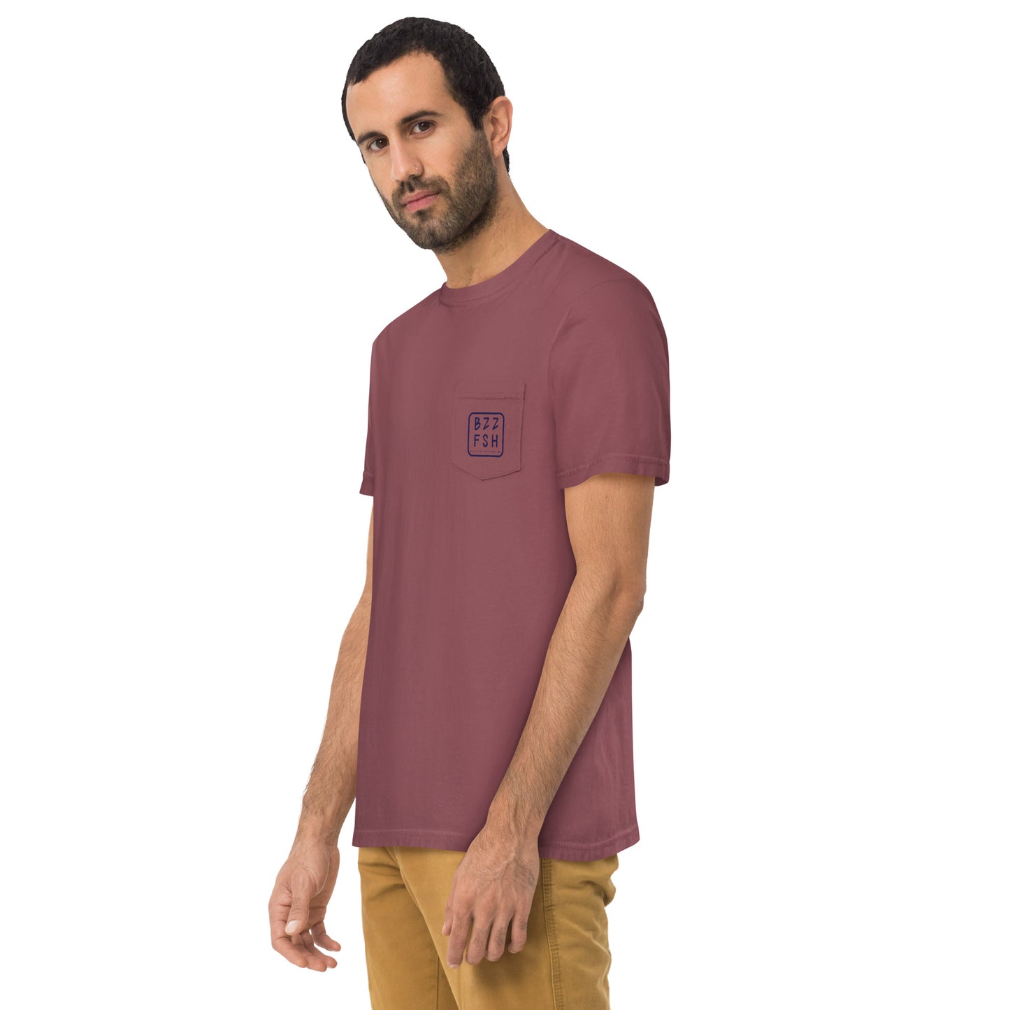 BZZFSH Logo Pocket Tee
