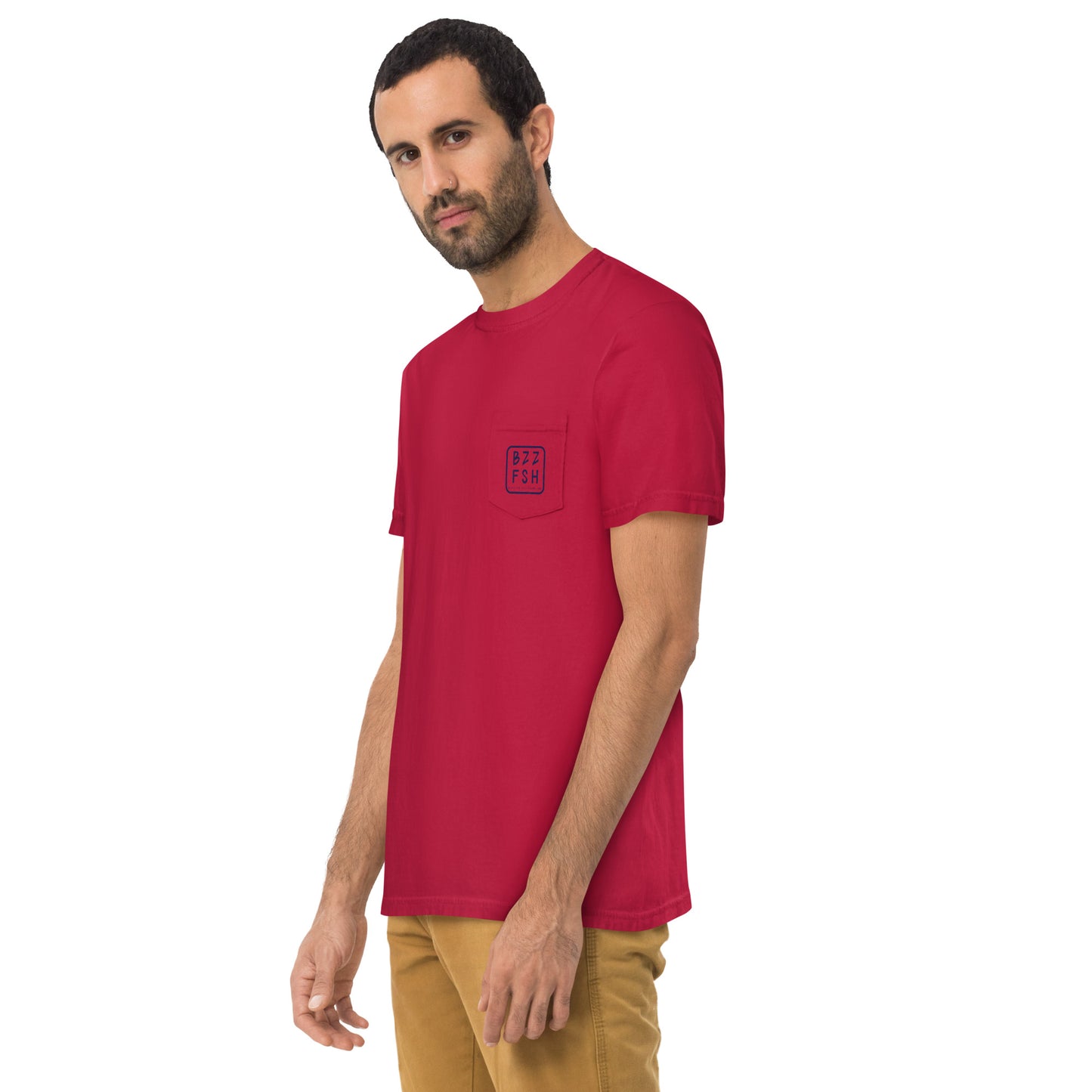 BZZFSH Logo Pocket Tee