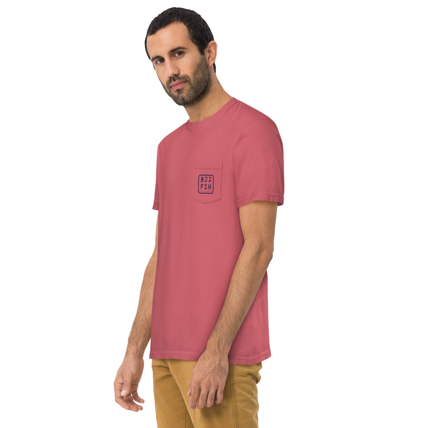 BZZFSH Logo Pocket Tee