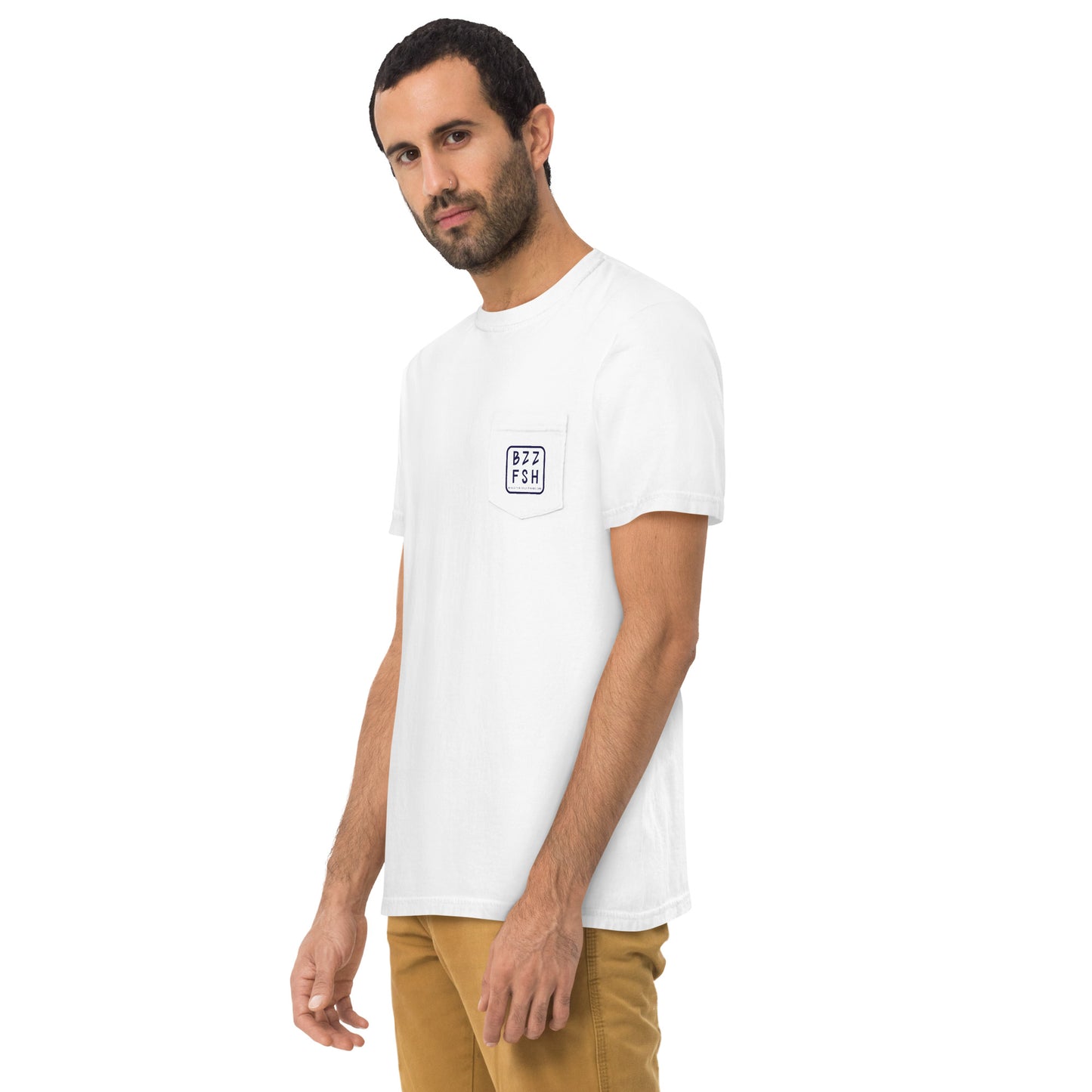 BZZFSH Logo Pocket Tee