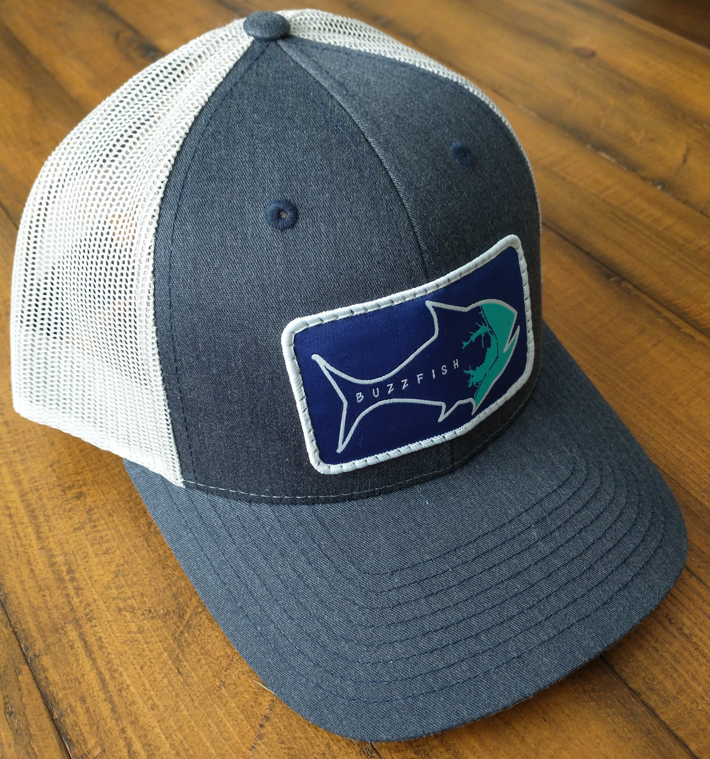 Heather Navy / Light Grey Low Pro Trucker