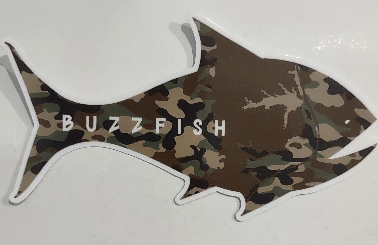 5" Camo Logo Sticker