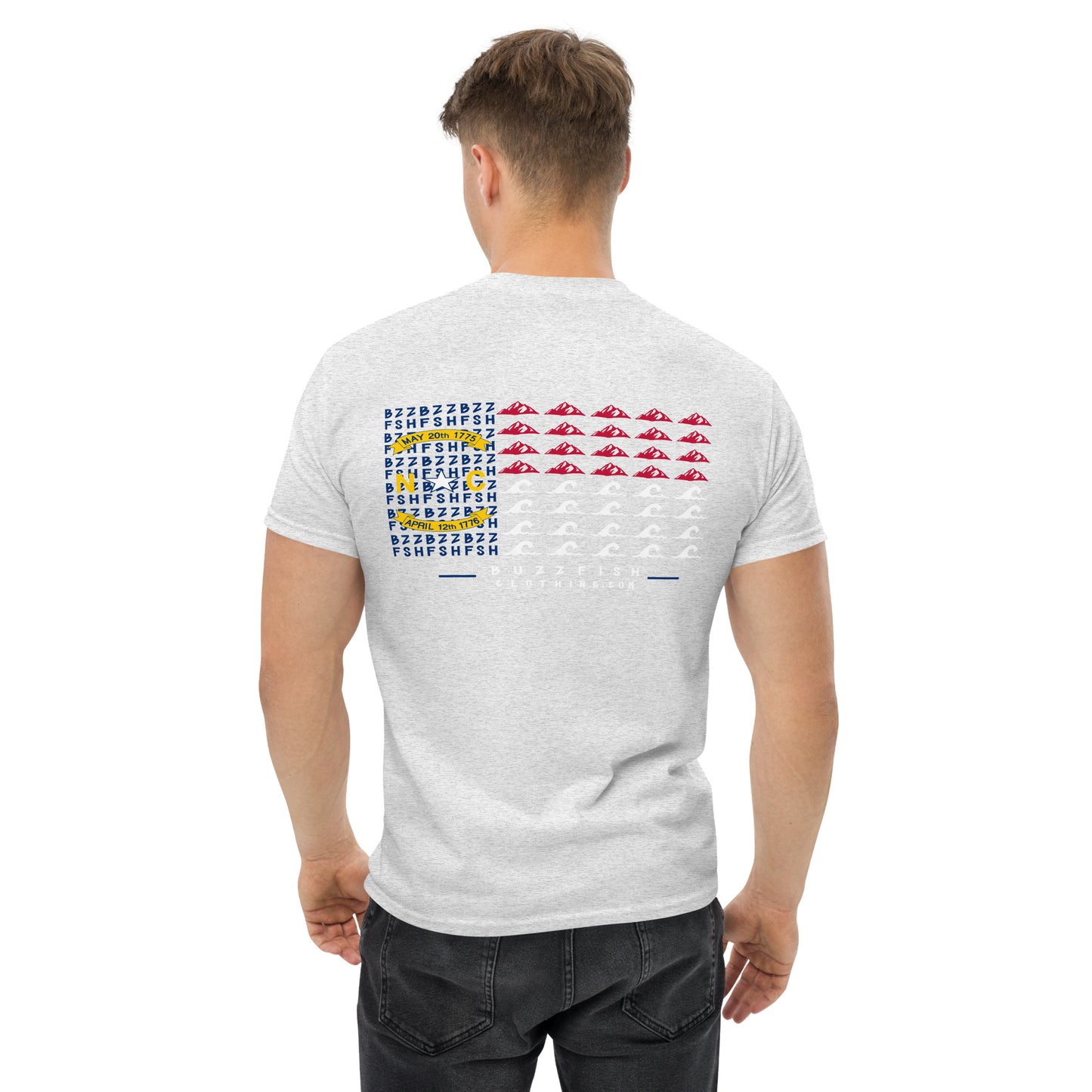 Full NC Flag Tee