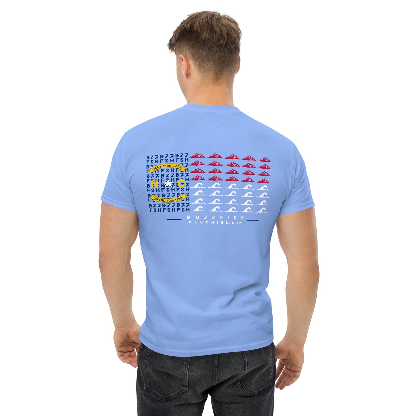 Full NC Flag Tee
