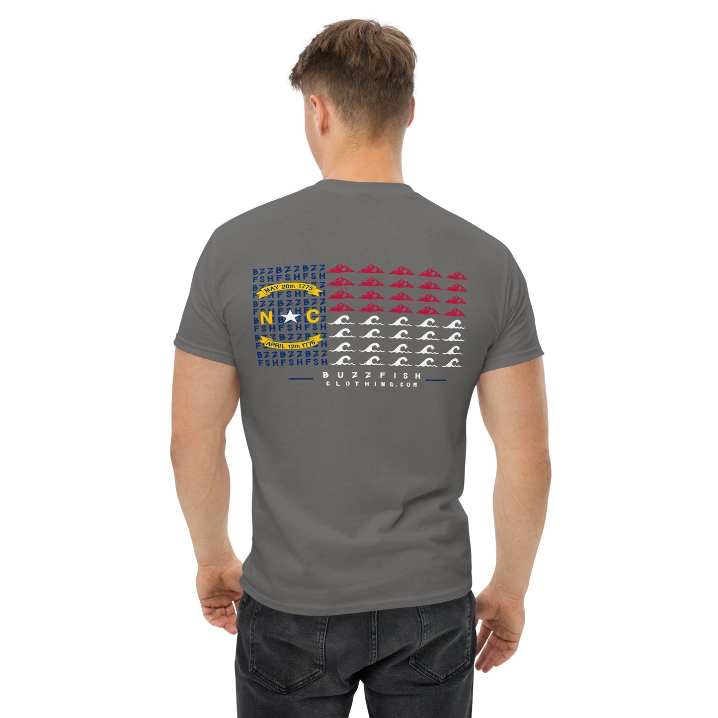 Full NC Flag Tee