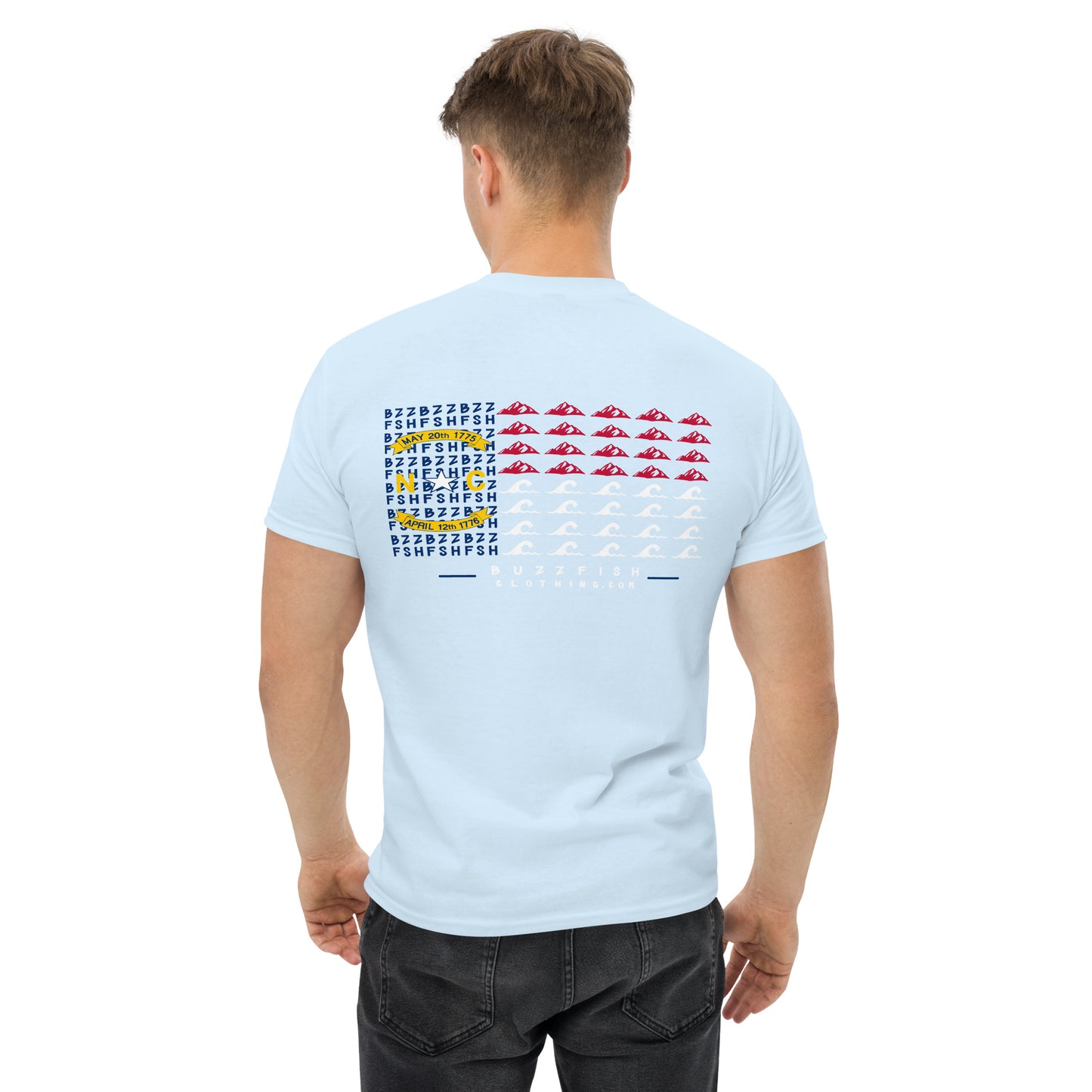 Full NC Flag Tee
