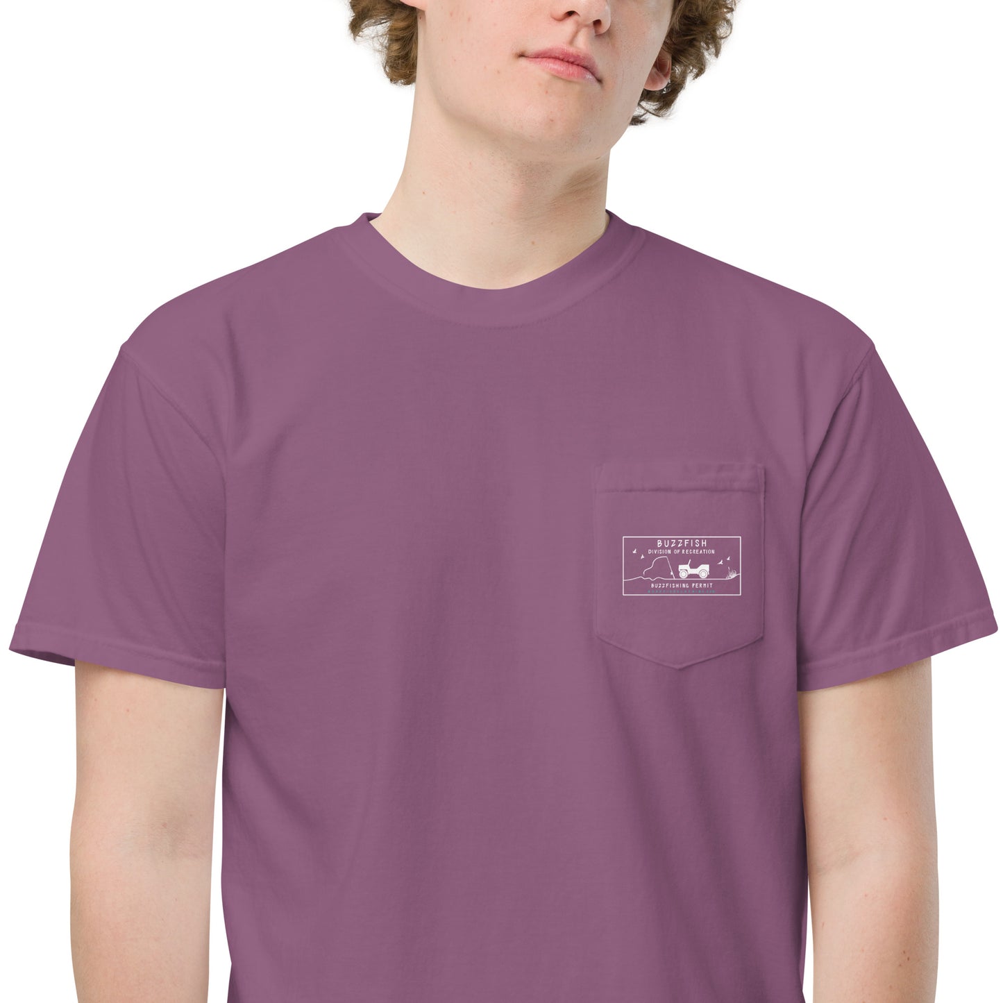 Buzzfishing Permit Pocket Tee