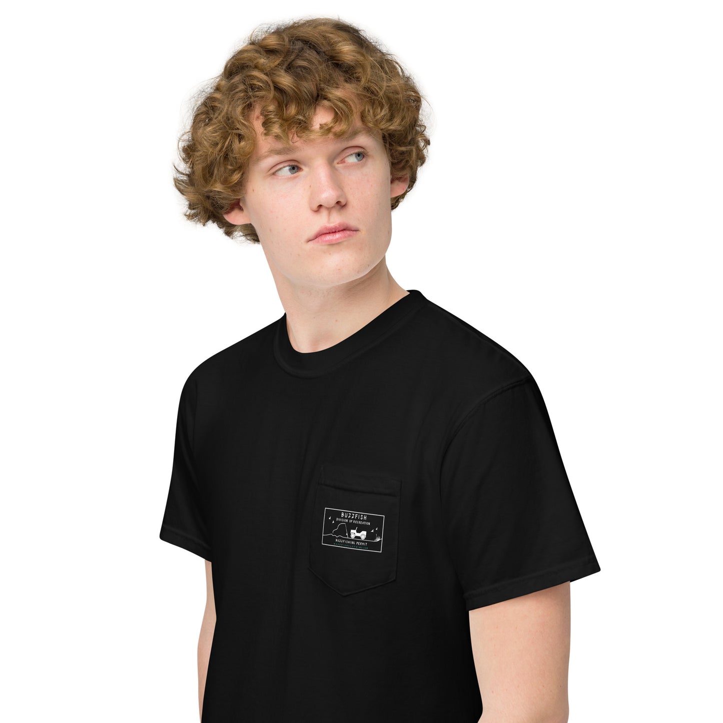 Buzzfishing Permit Pocket Tee