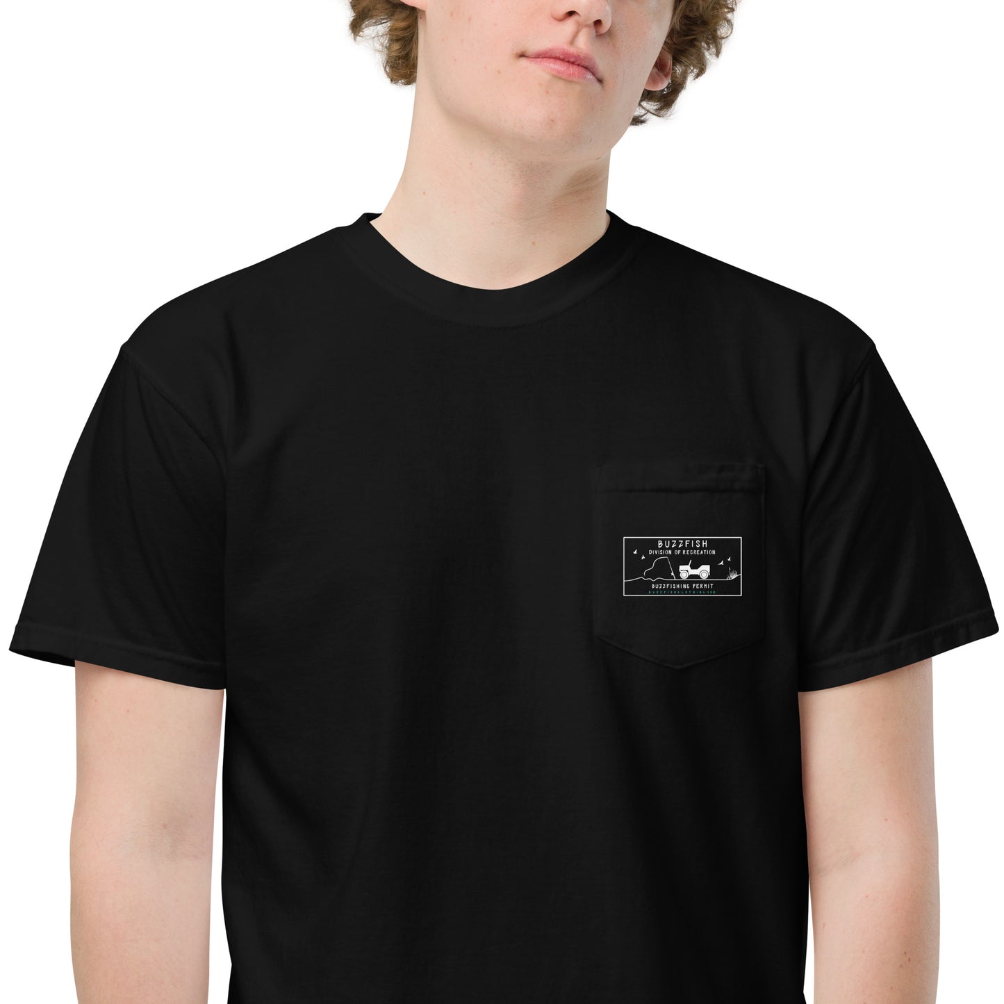 Buzzfishing Permit Pocket Tee