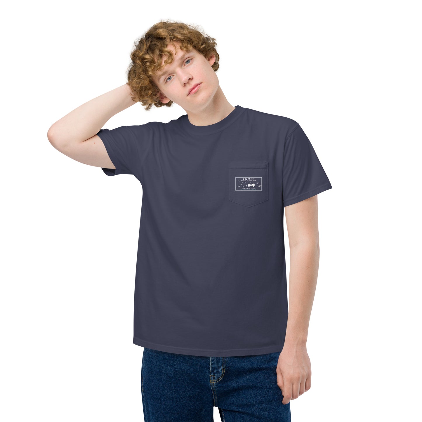 Buzzfishing Permit Pocket Tee