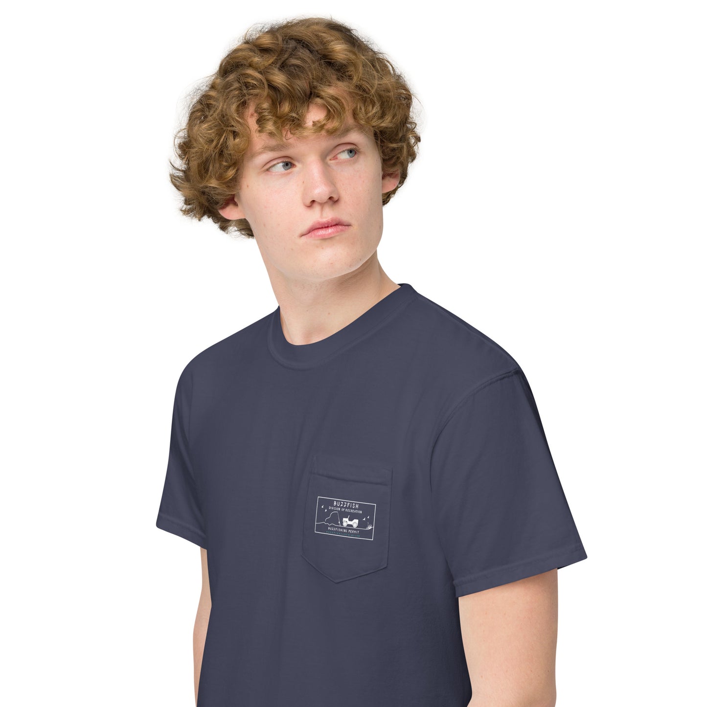 Buzzfishing Permit Pocket Tee