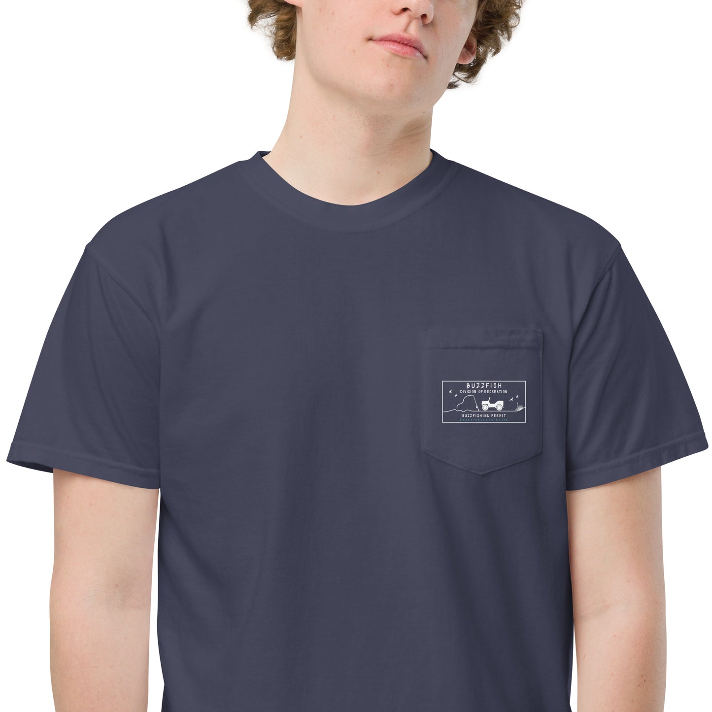 Buzzfishing Permit Pocket Tee