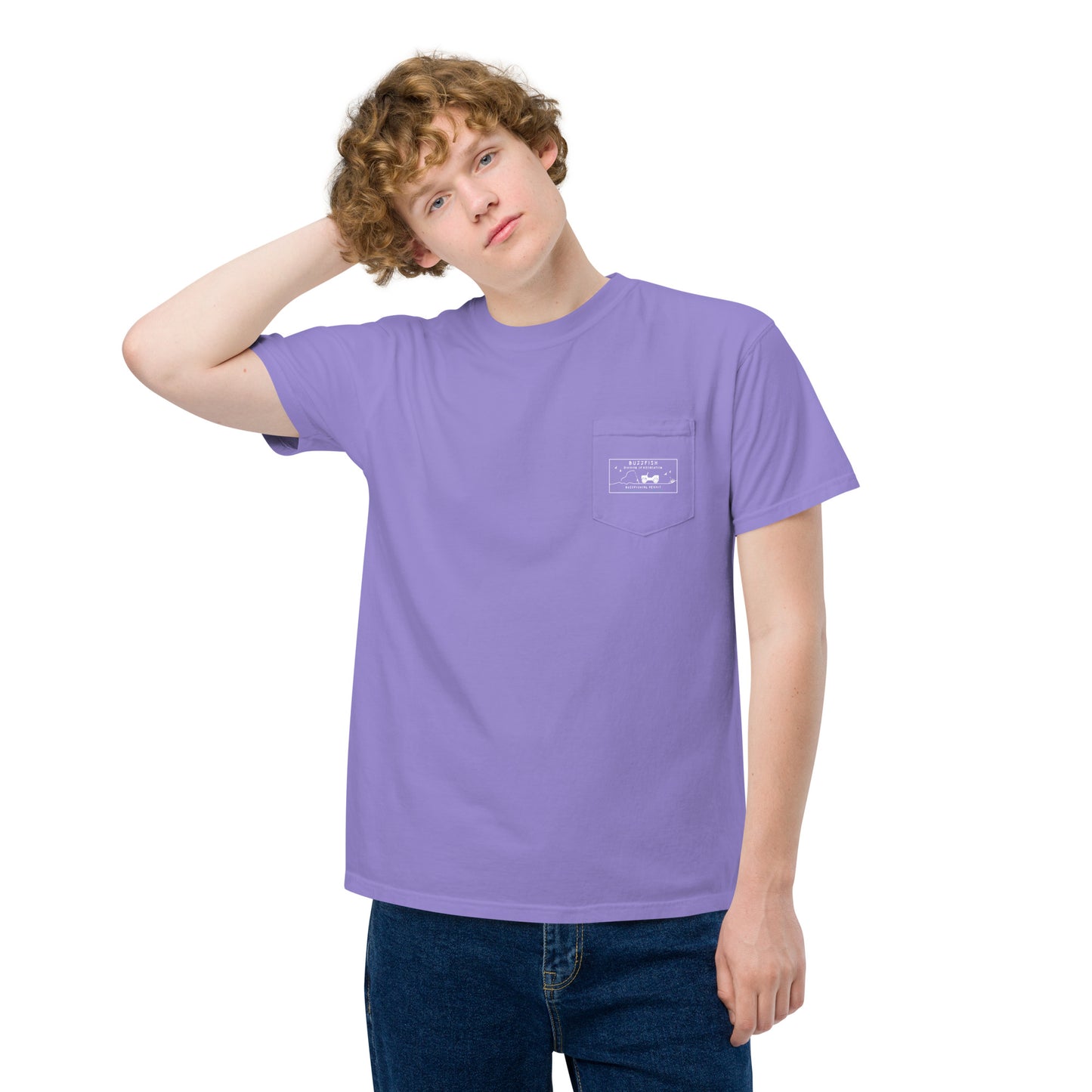 Buzzfishing Permit Pocket Tee