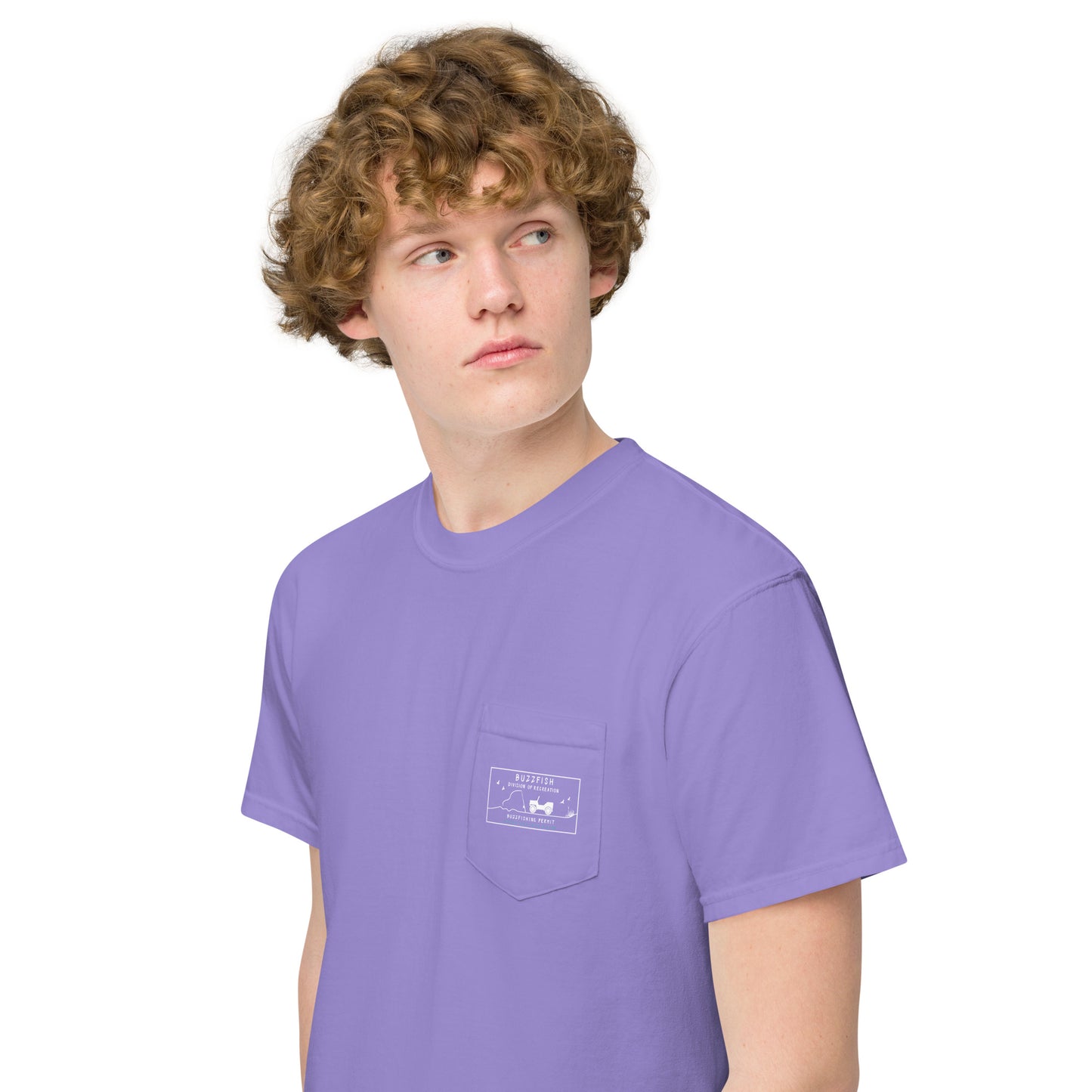 Buzzfishing Permit Pocket Tee
