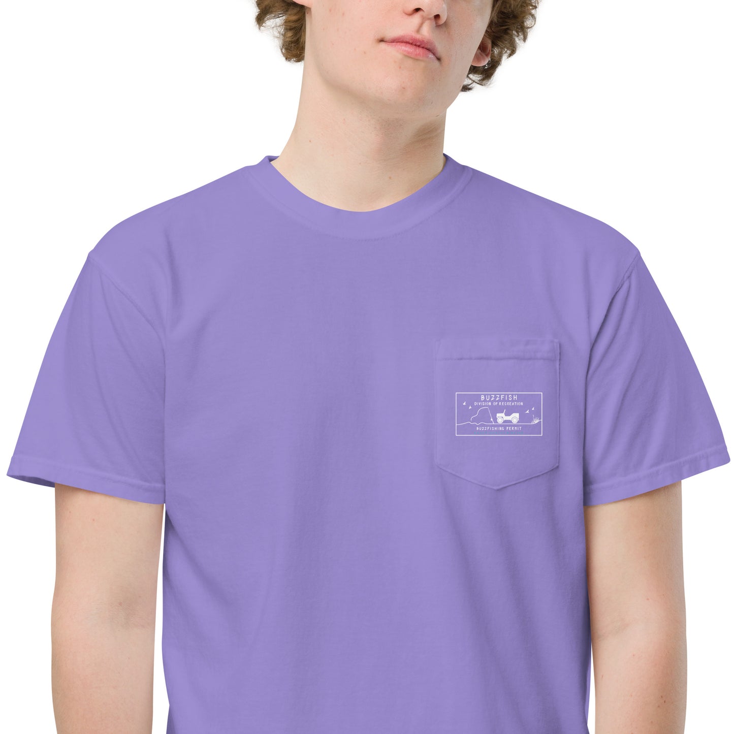 Buzzfishing Permit Pocket Tee