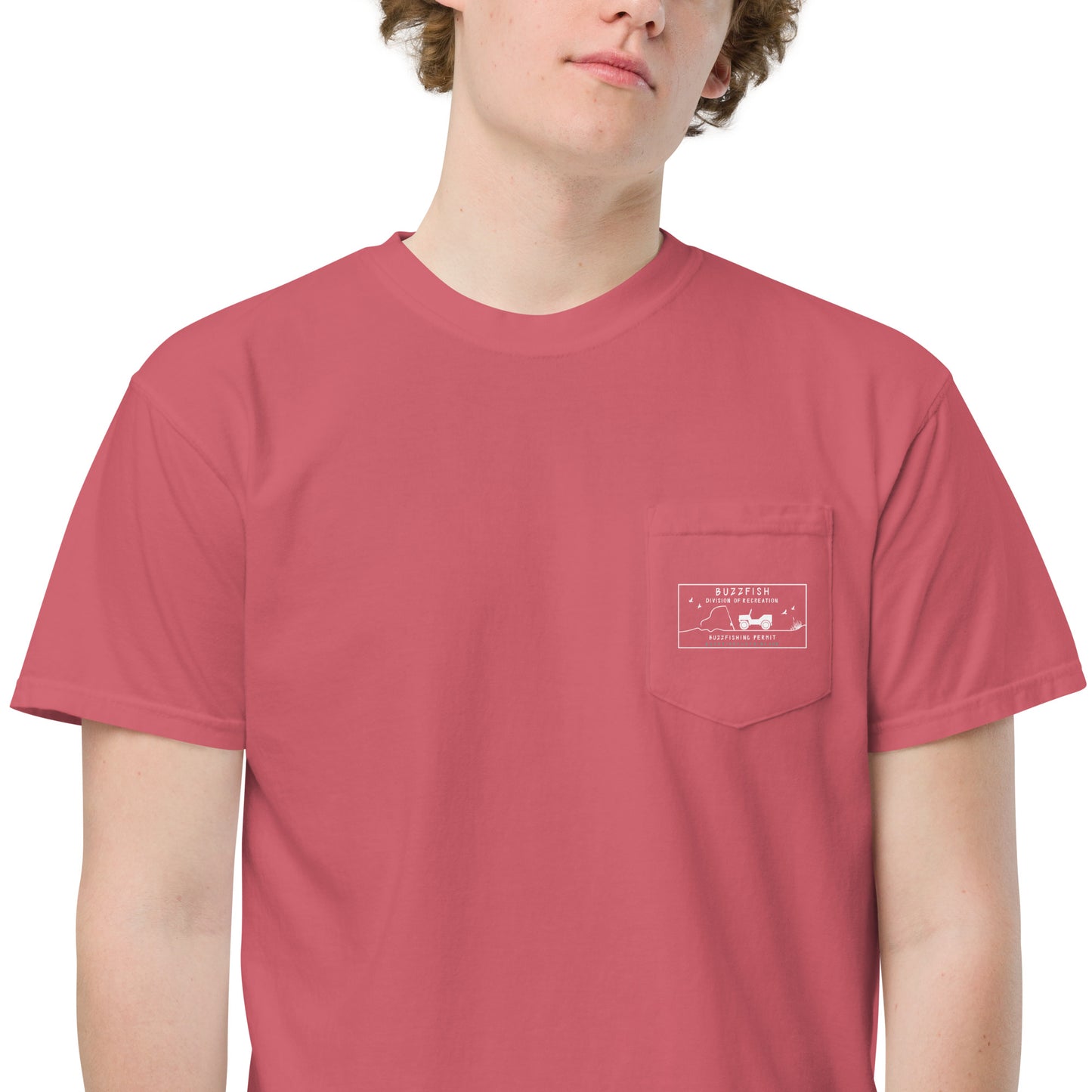 Buzzfishing Permit Pocket Tee