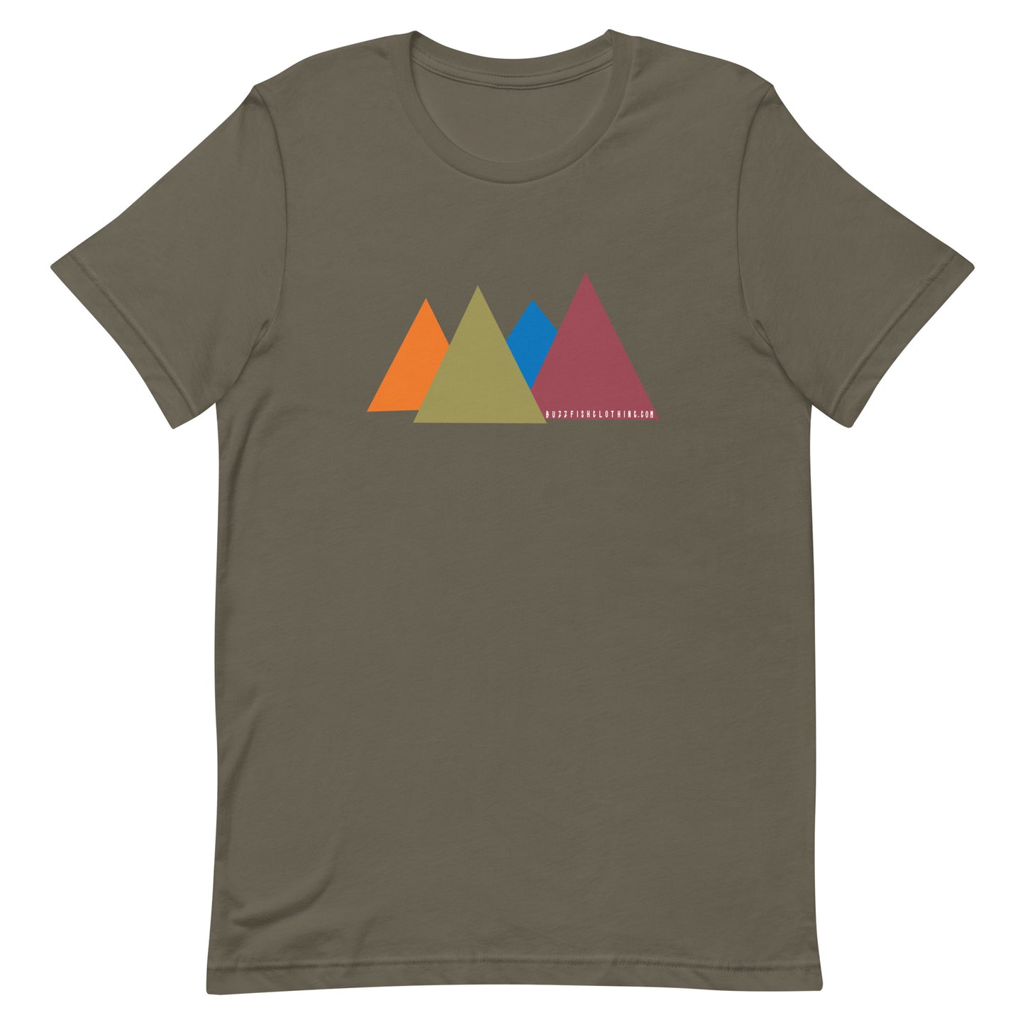 Mountains Buzzfishing Front Logo Short Sleeve