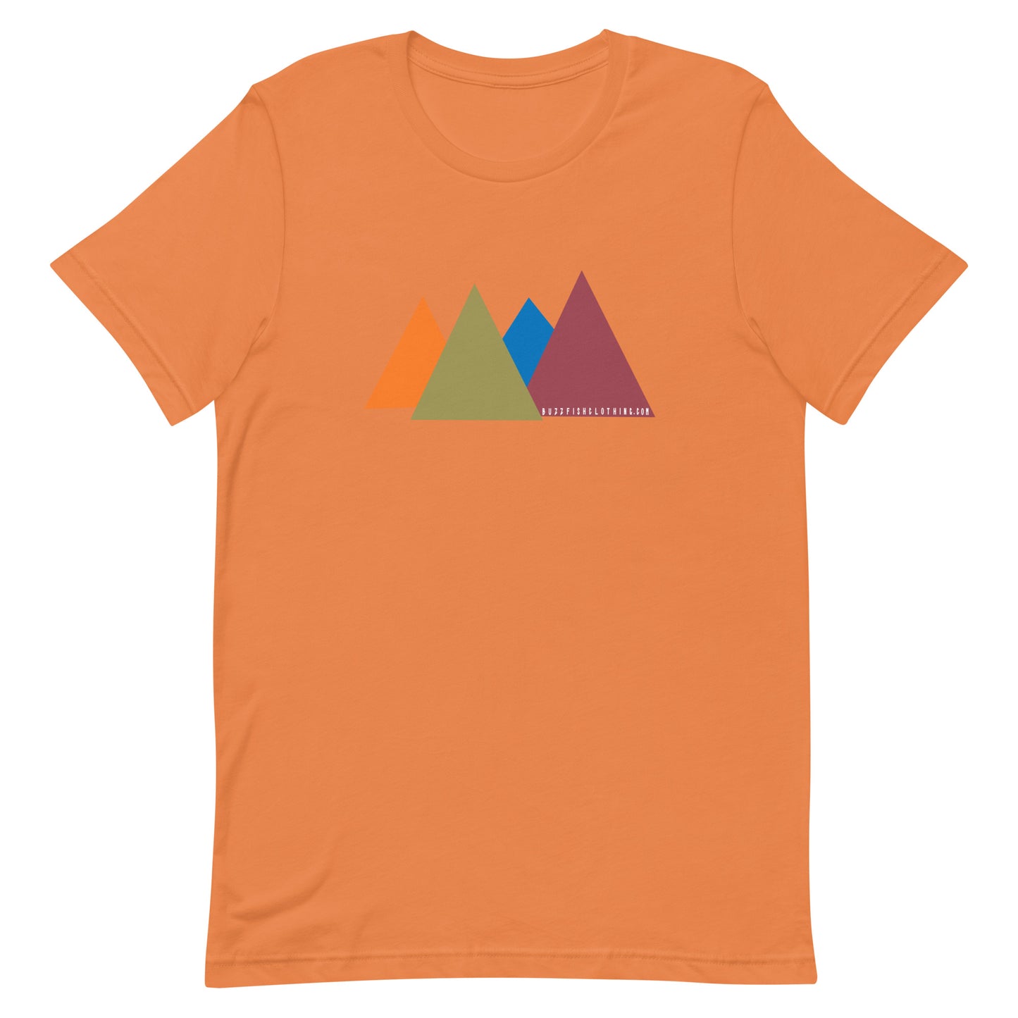 Mountains Buzzfishing Front Logo Short Sleeve