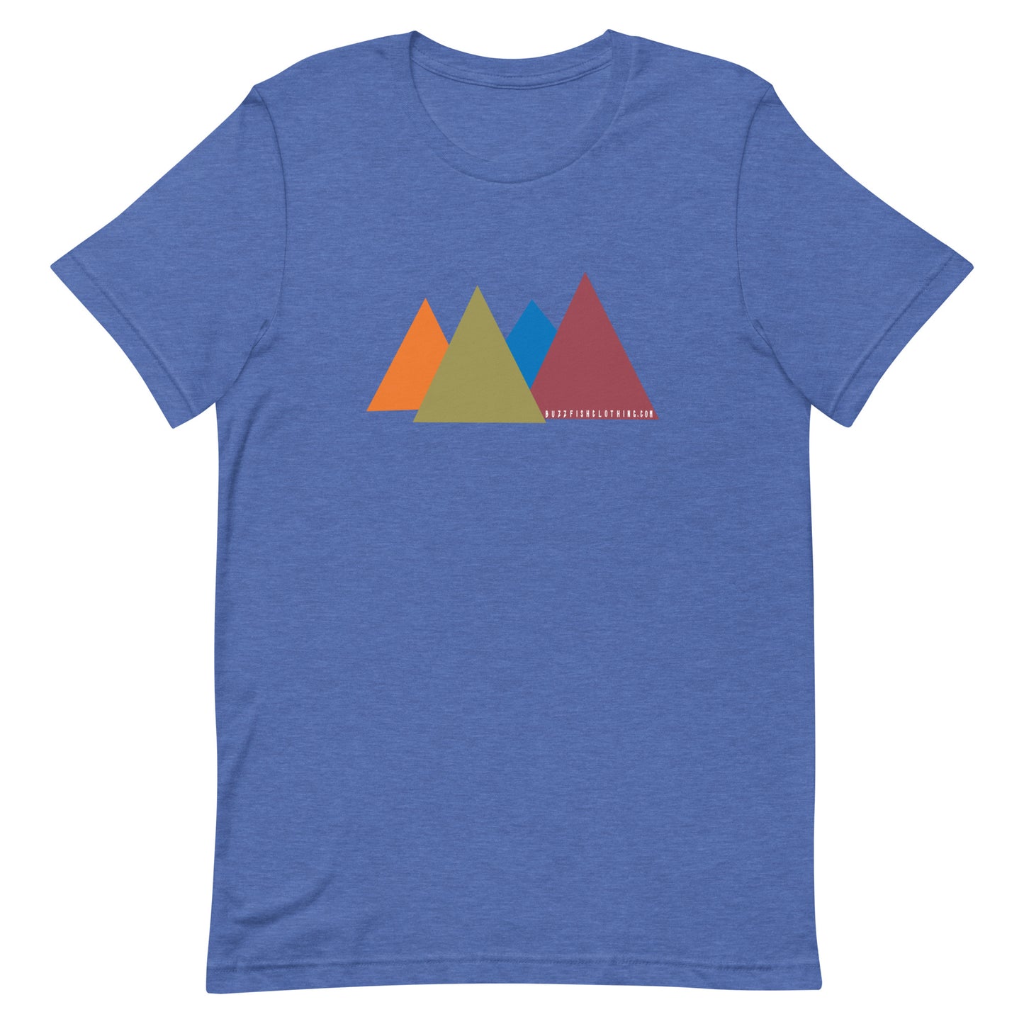 Mountains Buzzfishing Front Logo Short Sleeve