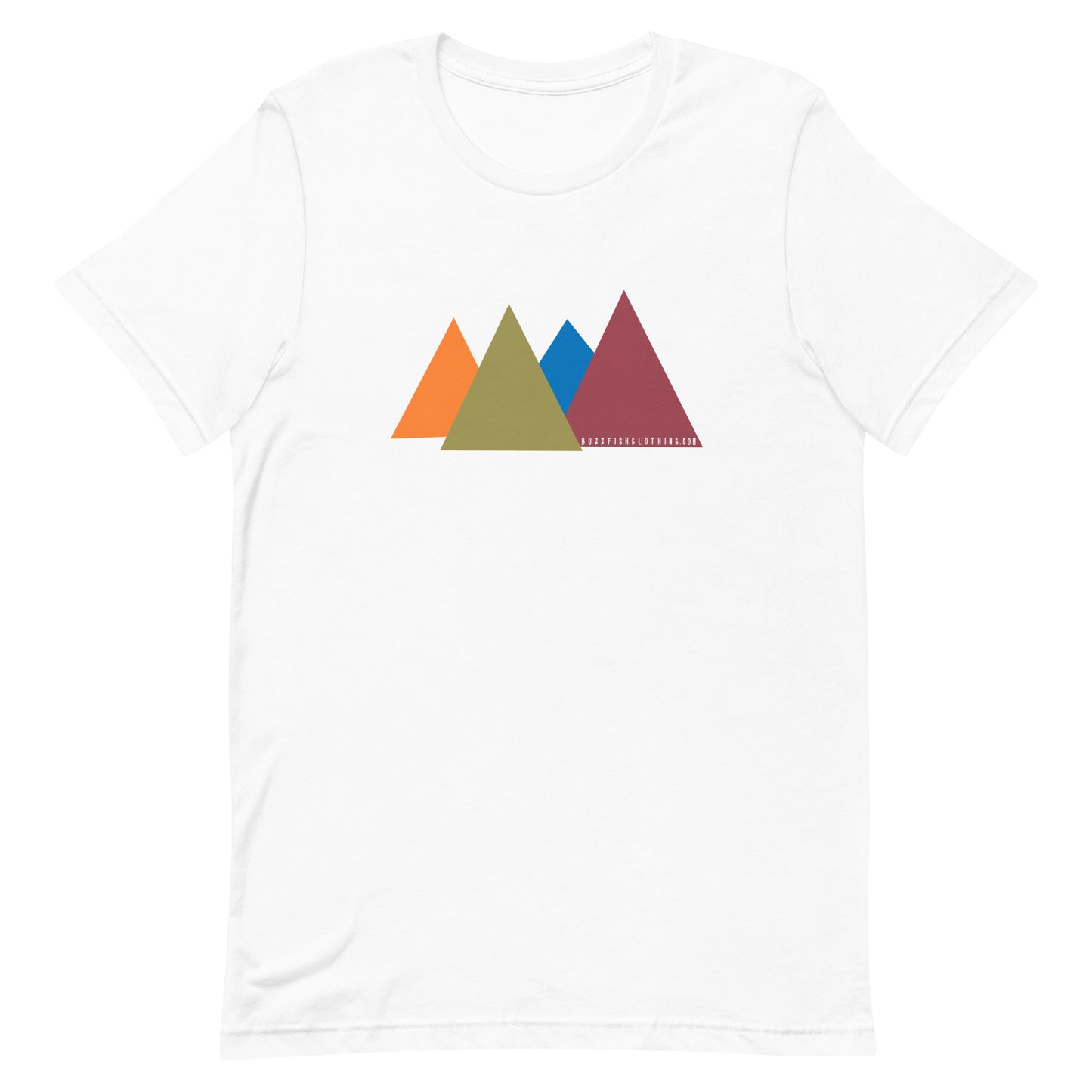 Mountains Buzzfishing Front Logo Short Sleeve