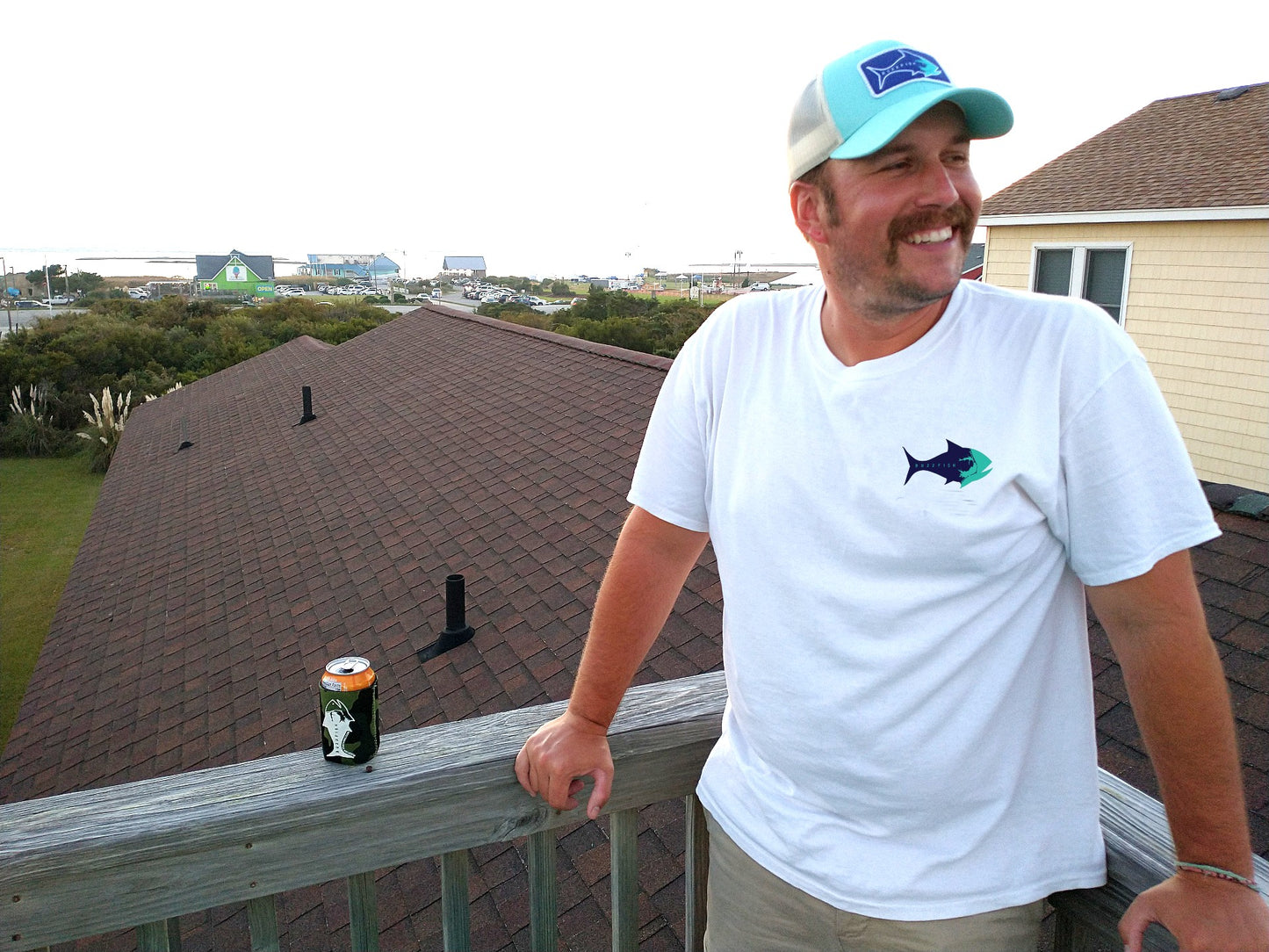 Aruba Blue Low Pro Trucker