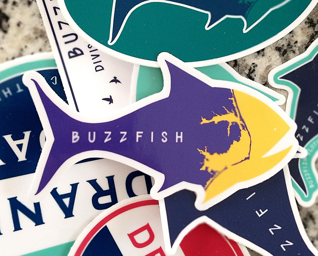 Die Cut 4" G Vegas Logo Sticker