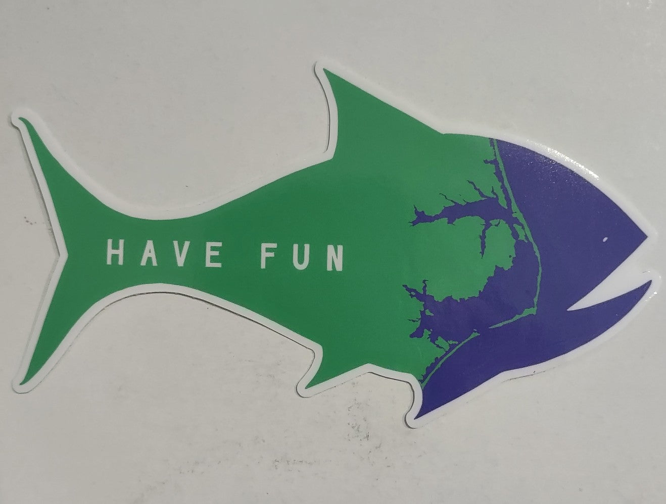 5" Have Fun Logo Sticker
